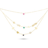 My Life My Journey 3ly Necklace